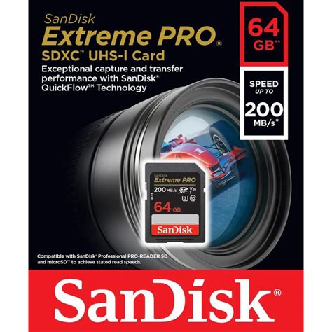 64GB SanDisk Extreme PRO SDXC\u2122 UHS.
